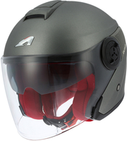 Astone DJ10-2 Monocolor Jet Helmet,  silver,  Size 2XL,  silver,  Size 2XL