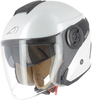 Astone DJ10-2 Monocolor Jet Helmet,  white,  Size L,  white,  Size L