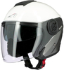 Astone DJ10-2 Radian Jet Helmet,  grey-white,  Size L,  grey-white,  Size L