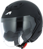 Astone DJ8 Monocolor Jet Helmet,  black,  Size L,  black,  Size L
