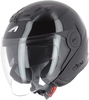 Astone DJ8 Monocolor Jet Helmet,  black,  Size M,  black,  Size M