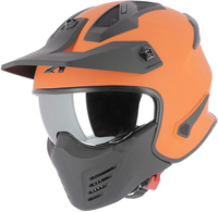 Astone Elektron Jet Helmet,  orange,  Size S,  orange,  Size S