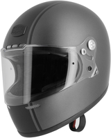 Astone GT Retro Stripes Helmet,  black-grey,  Size L,  black-grey,  Size L