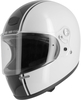 Astone GT Retro Stripes Helmet,  black-white,  Size S,  black-white,  Size S