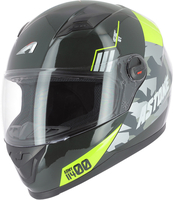 Astone GT2 Army Helmet,  black-yellow,  Size S,  black-yellow,  Size S