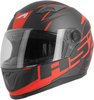 Astone GT2 AST Helmet,  black-red,  Size 2XL,  black-red,  Size 2XL