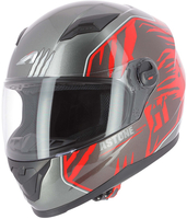 Astone GT2 Predator Helmet,  black-red,  Size S,  black-red,  Size S