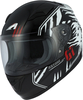 Astone GT2K Predator Kids Helmet,  black-white,  Size S,  black-white,  Size S