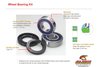 Ball bearing 62/32,  32 x 65 x 17 mm,  2RS