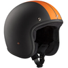 Bandit ECE Jet Race Jet Helmet,  black-orange,  Size M,  black-orange,  Size M