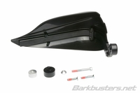 Barkbusters Storm Handguard Kit Single Point Bar End Black