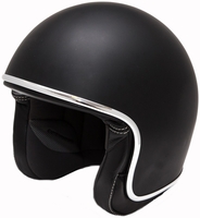 Baruffaldi Zar Vintage 2.0 Aluminium Jet Helmet,  black,  Size M L,  black,  Size M L
