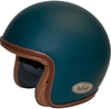 Baruffaldi Zar Vintage 2.0 Pelle Jet Helmet,  grey,  Size M L,  grey,  Size M L