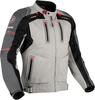 Bering Portland Motorcycle Textile Jacket,  black-grey,  Size 2XL,  black-grey,  Size 2XL