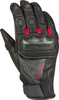 Bering Radial Motorcycle Gloves,  black-red,  Size M for Men