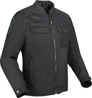 Bering Rafal Motorcycle Textile Jacket,  black,  Size 4XL for Men