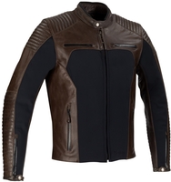 Bering Rex Motorcycle Leather Jacket,  black-brown,  Size 2XL,  black-brown,  Size 2XL
