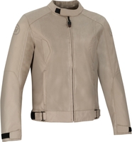 Bering Riko Motorcycle Textile Jacket,  beige,  Size M,  beige,  Size M