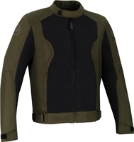 Bering Riko Motorcycle Textile Jacket,  green-brown,  Size 3XL,  green-brown,  Size 3XL