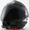 Blauer Brat Jet Helmet,  black-white,  Size L,  black-white,  Size L