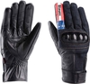 Blauer Combo Carbon Denim USA Motorcycle Gloves,  black,  Size XS for Men
