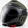 Blauer Demi Jet DJ-01 Graphic B Jet Helmet,  green,  Size 2XL for Men