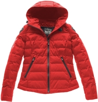 Blauer Easy Winter 2.0 Ladies Motorcycle Textile Jacket,  red,  Size XS for Women,  red,  Size XS for Women