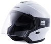 Blauer Hacker Jet Helmet,  black-white,  Size L,  black-white,  Size L