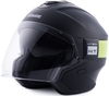 Blauer Hacker Jet Helmet,  black-yellow,  Size L,  black-yellow,  Size L