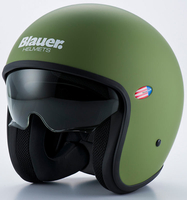 Blauer Pilot 1.1 Jet Helmet Green Matt,  Size XS,  green,  Size XS