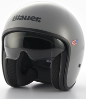 Blauer Pilot 1.1 Monochrome Jet Helmet,  grey,  Size XS for Men