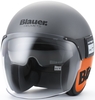 Blauer Pod 06 Jet Helmet,  grey-orange,  Size XL for Men