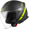 Bogotto V586 Detri Jet Helmet,  black-yellow,  Size 2XL,  black-yellow,  Size 2XL