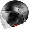 Bogotto V595-1 Jet Helmet,  black,  Size M,  black,  Size M