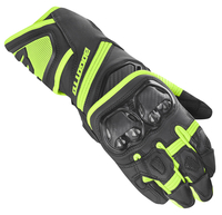 Bogotto Veloce Motorcycle Gloves,  black-yellow,  Size S for Women