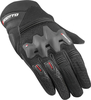Bogotto Xatran perforated Motorcycle Gloves,  black,  Size XL for Men