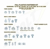 Bolt Complete set of plastic screws for Kawasaki KX-F250 /450