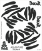 Booster Dakar Sticker Set,  black,  black,  Size One Size