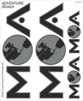 Booster MOA Sticker Set,  black,  black,  Size One Size