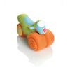 Booster Plush Motorbike with Soft Fleece Towel,  green,  green