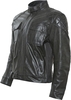 Bores Antonio Motorcycle Leather Jacket,  black,  Size 4XL,  black,  Size 4XL