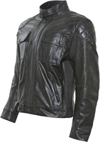 Bores Antonio Motorcycle Leather Jacket,  black,  Size 4XL,  black,  Size 4XL