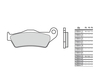 Brembo S.p.A. Street Sintered Metal Brake pads - 07BB04LA