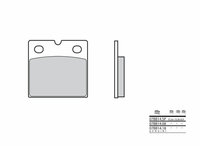 Brembo S.p.A. Street Sintered Metal Brake pads - 07BB14SP