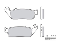 Brembo S.p.A. Street Sintered Metal Brake pads - 07HO41LA