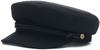 Brixton Black Fiddler Cap,  Size XL,  black,  Size XL