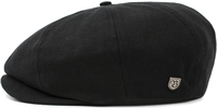 Brixton Brood Snap Black Peaked Cap,  Size M,  black,  Size M