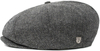 Brixton Brood Snap Peaked Cap,  grey,  Size S,  grey,  Size S