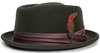 Brixton Stout Pork Pie Hat,  green,  Size XL,  green,  Size XL