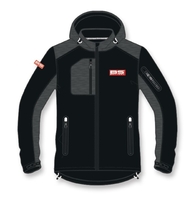 BS BATTERY BS Factory Softshell Jacket - Black/Grey Size XXL,  Size 600 cm,  black,  Size 600 cm